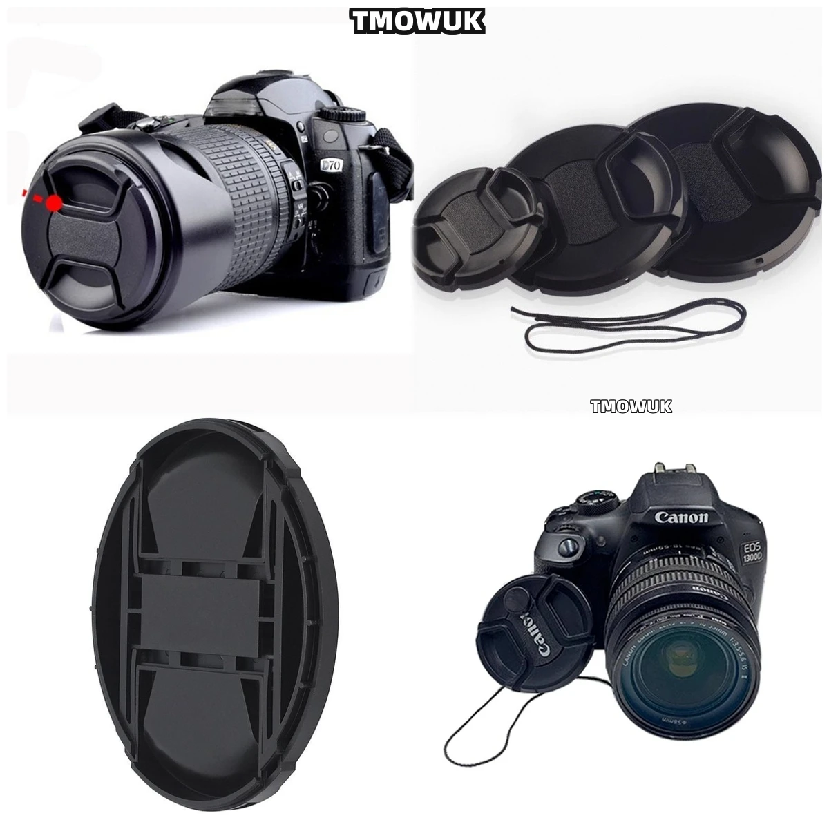 For Nikon D80 D90 D100 D200 D300 D300S D700 D750 D780 D800 Camera Lens Cap Protective Cover Center Pinch Snap-on 49mm 52 55 58 6
For Nikon D80 D90 D100 D200 D300 D300S D700 D750 D780 D800 Camera Lens Cap Protective Cover Center Pinch Snap-on 49mm 52 55 58 6