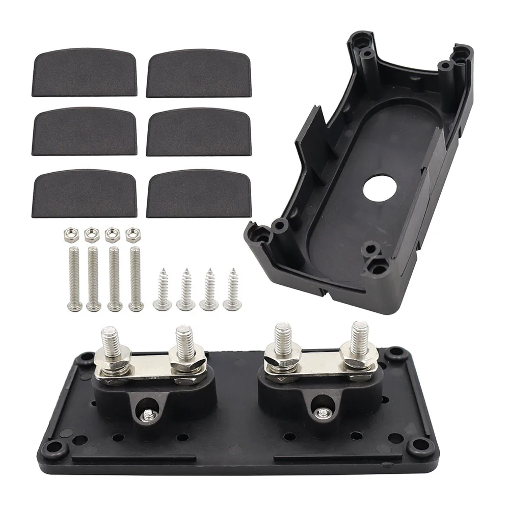 For M6 M8 M10 Pure Copper Bus Bar Power Distribution Block 12-48V For Truck Car Boat RV Trailer Yacht Electrical Junction Box
For M6 M8 M10 Pure Copper Bus Bar Power Distribution Block 12-48V For Truck Car Boat RV Trailer Yacht Electrical Junction Box
