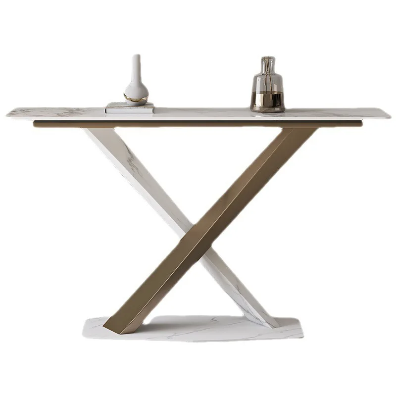 Light luxury rock slab entrance table Minimalist creative entrance table Home display table Corridor
Light luxury rock slab entrance table Minimalist creative entrance table Home display table Corridor