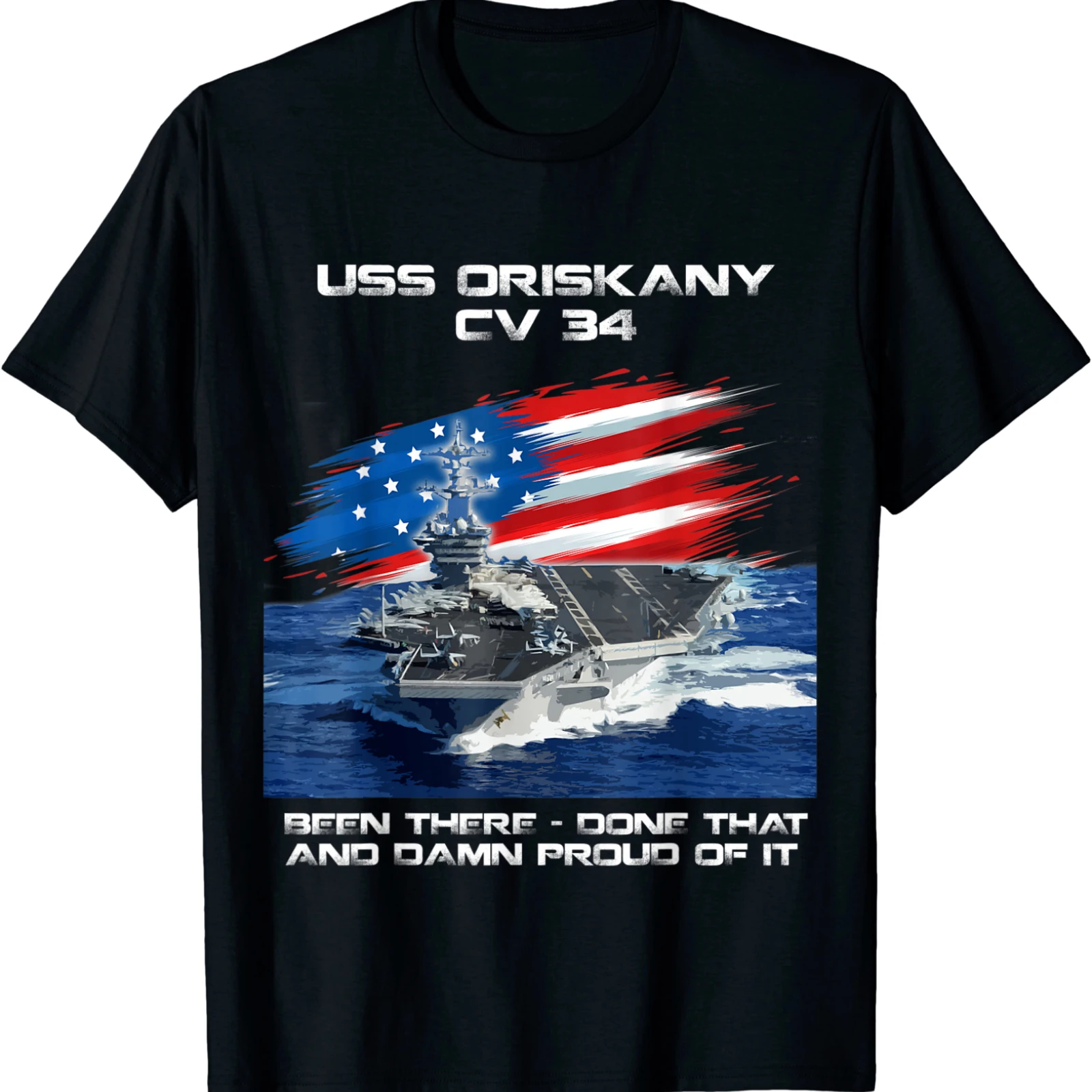 USS Oriskany CV-34 Aircraft Carrier Veteran American Flag Christmas T Shirt 100% Cotton Short Sleeve O Neck T Shirt Casual Top
USS Oriskany CV-34 Aircraft Carrier Veteran American Flag Christmas T Shirt 100% Cotton Short Sleeve O Neck T Shirt Casual Top