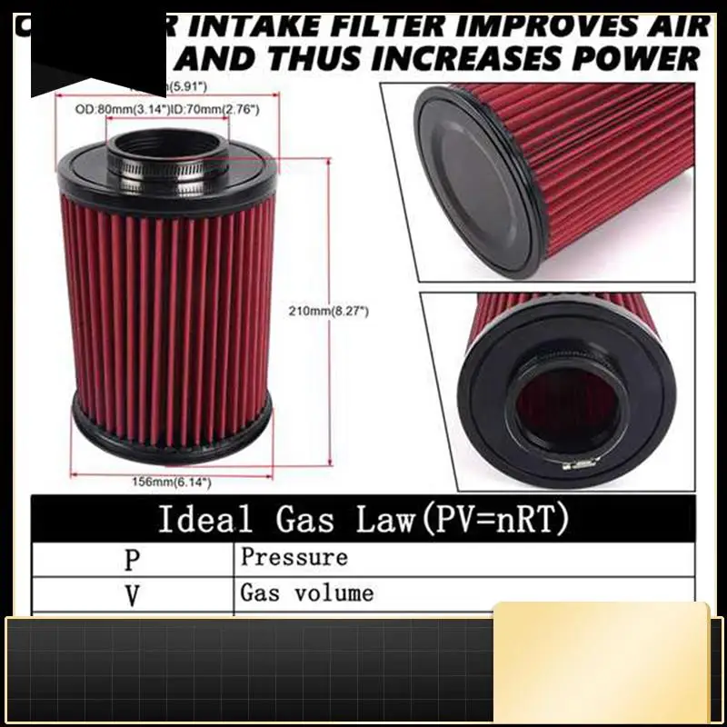 2 PCS 70MM High Flow Car Air Filter E-2993 Cold Air Intake Air Filter For Ford Focus Escape MKC RS-OFI106
2 PCS 70MM High Flow Car Air Filter E-2993 Cold Air Intake Air Filter For Ford Focus Escape MKC RS-OFI106