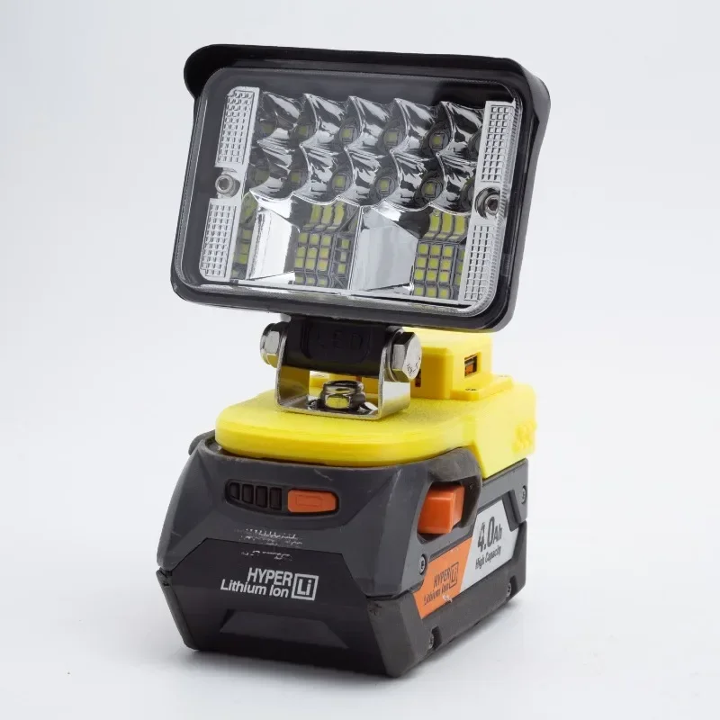 Cordless Portable LED Work Light For AEG RIDGID 18V Li-ion Battery Workshop Camping W/USB Fast Charging Outdoor Emergency Light
Cordless Portable LED Work Light For AEG RIDGID 18V Li-ion Battery Workshop Camping W/USB Fast Charging Outdoor Emergency Light