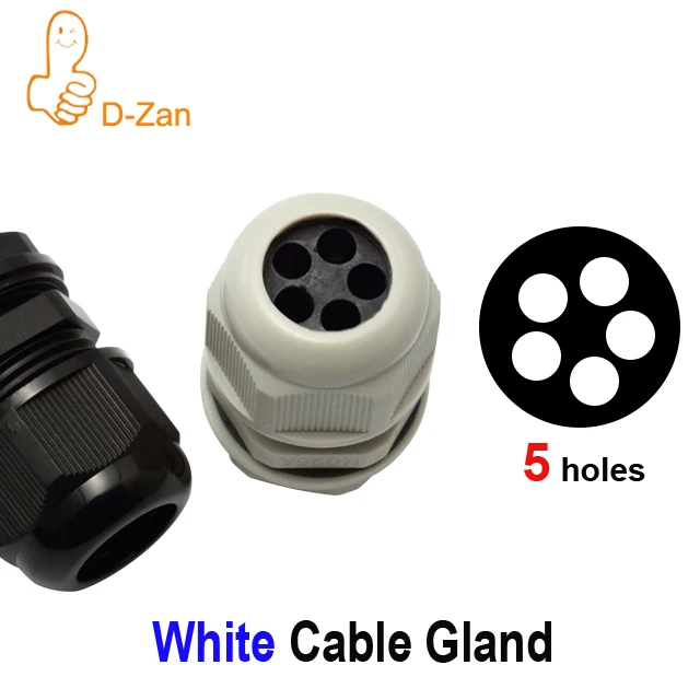 5-Holes Waterproof White Cable Glands IP68 Wire Fixing Joint Multihole Plastic Seal Locking Connector
5-Holes Waterproof White Cable Glands IP68 Wire Fixing Joint Multihole Plastic Seal Locking Connector