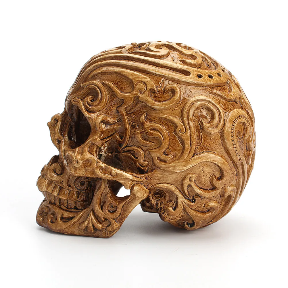 1Pcs Gothic Style Skull Statue Resin Made Horror Decor for Festival Party Creepy Atmosphere Halloween Head Skull Decor
1Pcs Gothic Style Skull Statue Resin Made Horror Decor for Festival Party Creepy Atmosphere Halloween Head Skull Decor