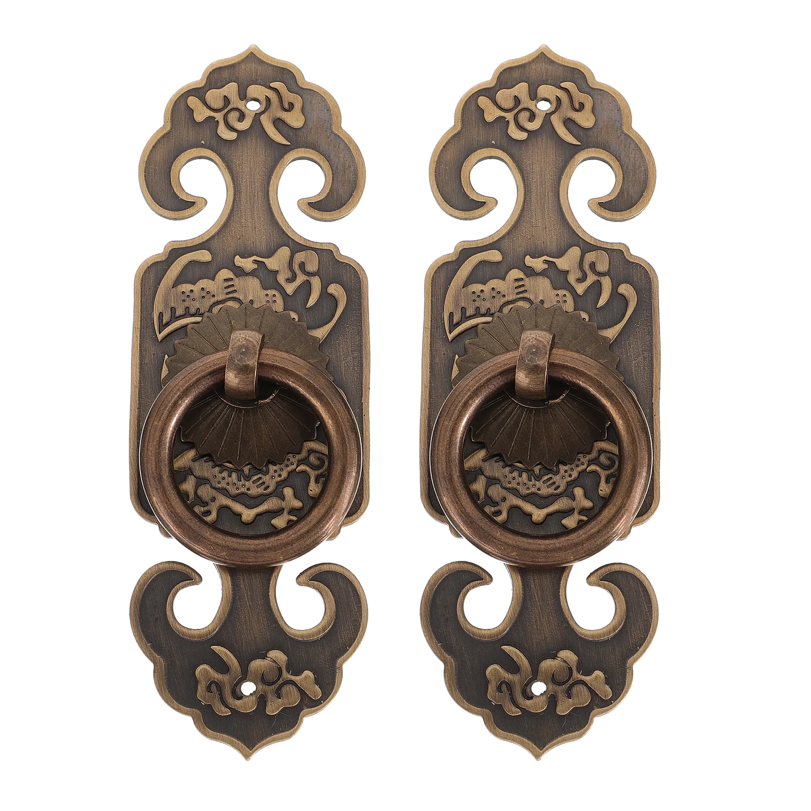 2pcs Copper Chinese Style Cabinet Handle Vanity Table Wardrobe Drawer Pull Handles Vintage Knobs Furniture Hardware
2pcs Copper Chinese Style Cabinet Handle Vanity Table Wardrobe Drawer Pull Handles Vintage Knobs Furniture Hardware
