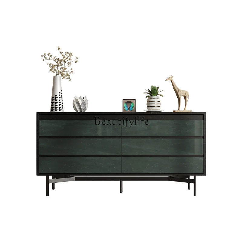 -Italian light luxury six-chest cabinet Qianshancui living room wall storage decoration household bedroom storage bedside drawer
-Italian light luxury six-chest cabinet Qianshancui living room wall storage decoration household bedroom storage bedside drawer