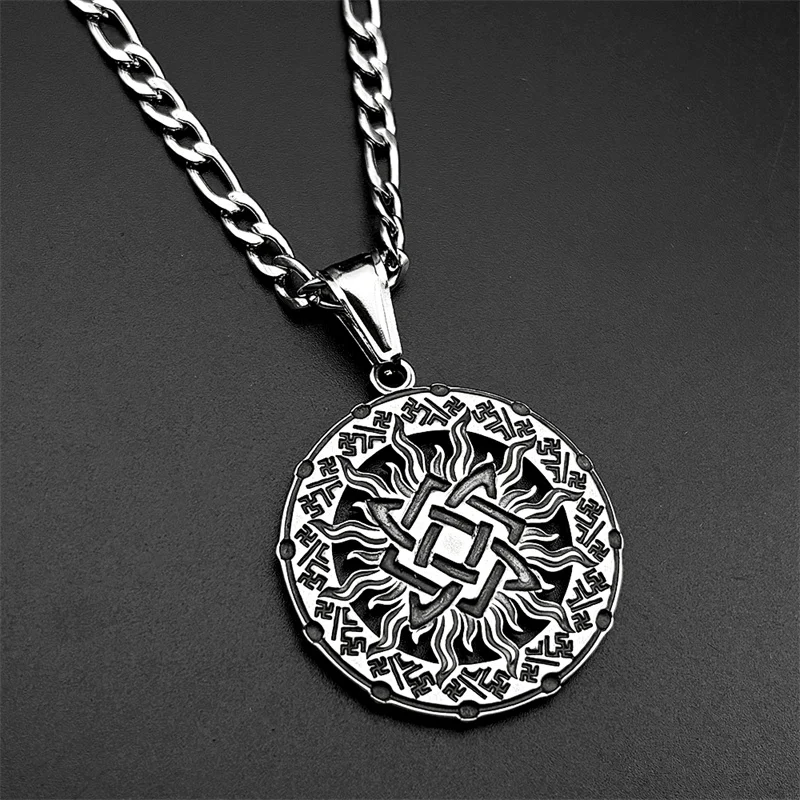 Viking Retro Celtic Knot Pendant Necklace For Women Men Gold Color Party Stainless Steel Male Faith Chain Jewelry Accessories
Viking Retro Celtic Knot Pendant Necklace For Women Men Gold Color Party Stainless Steel Male Faith Chain Jewelry Accessories