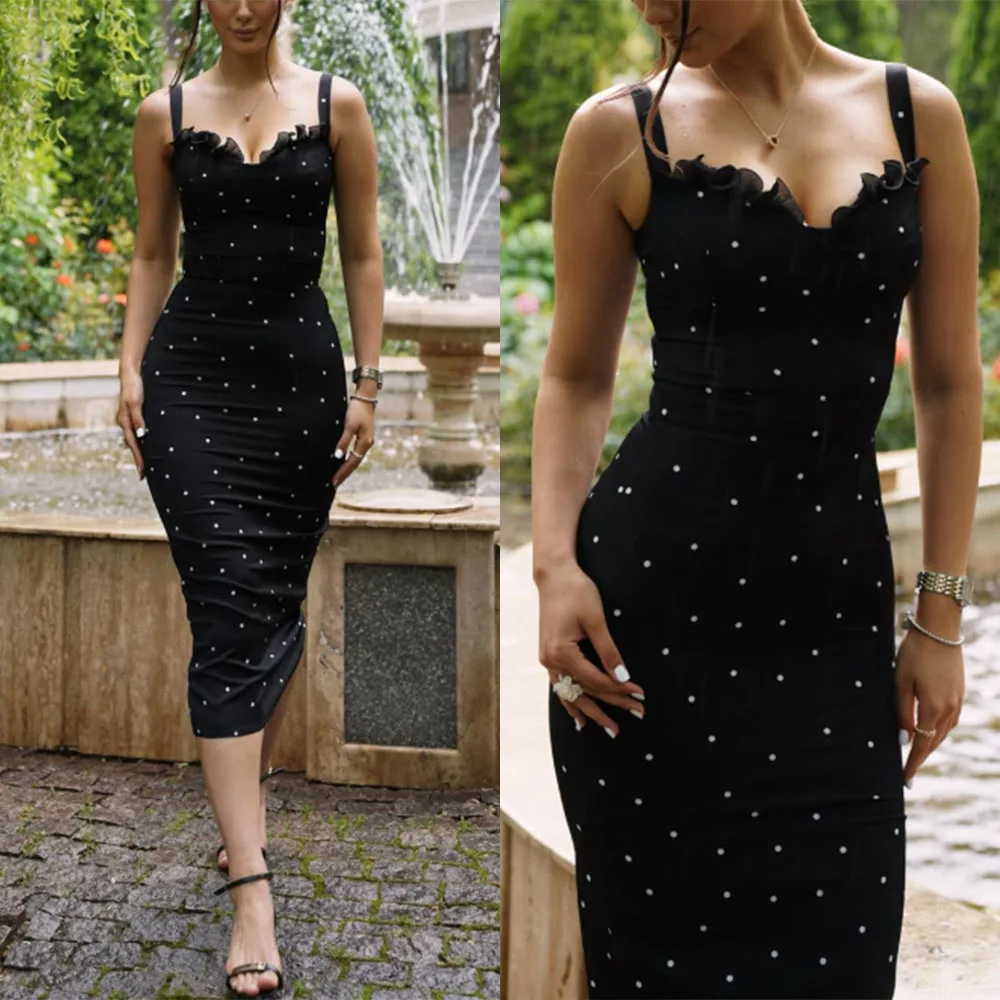 Customized V-neck Tea Length Sleeveless Woman Evening Party Dresses Woman Elegant Sky Blue Abito Da Festa Di Lusso فساتين السهرة
Customized V-neck Tea Length Sleeveless Woman Evening Party Dresses Woman Elegant Sky Blue Abito Da Festa Di Lusso فساتين السهرة