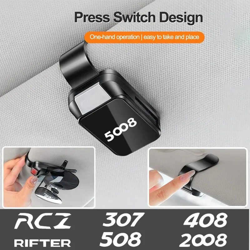 Car Eyeglass Holder Glasses Storage Clip For Peugeot 107 108 206 207 208 308 406 407 408 508 607 2008 3008 4008 5008 Rifter RCZ
Car Eyeglass Holder Glasses Storage Clip For Peugeot 107 108 206 207 208 308 406 407 408 508 607 2008 3008 4008 5008 Rifter RCZ