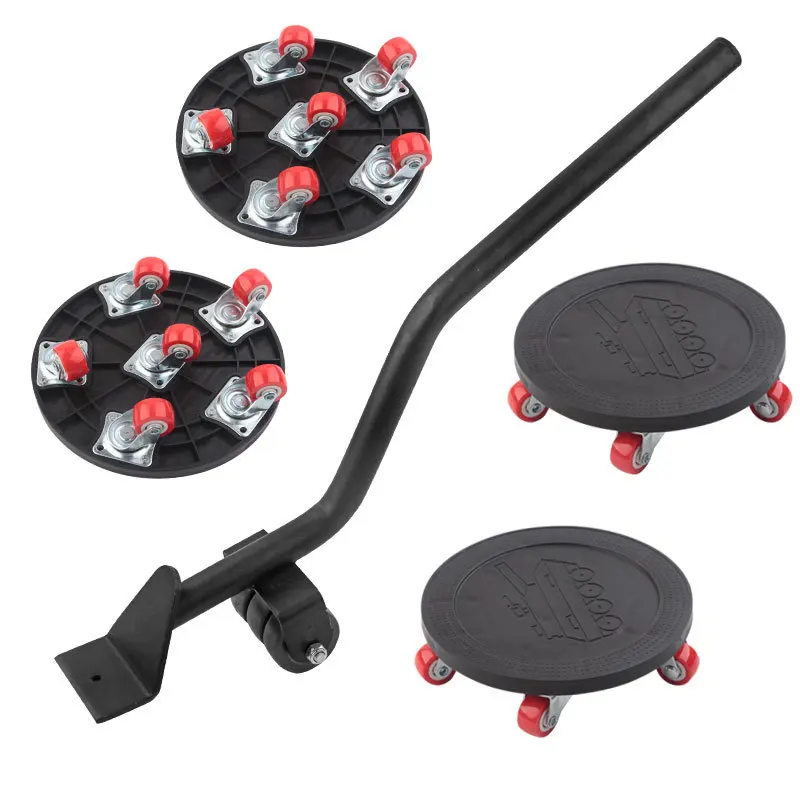 Moving Sliders Heavy Stuffs Transport Lifter Wheeled Mover Roller Mover Tool with 4 Pcs 360 Degree Rotatable
Moving Sliders Heavy Stuffs Transport Lifter Wheeled Mover Roller Mover Tool with 4 Pcs 360 Degree Rotatable