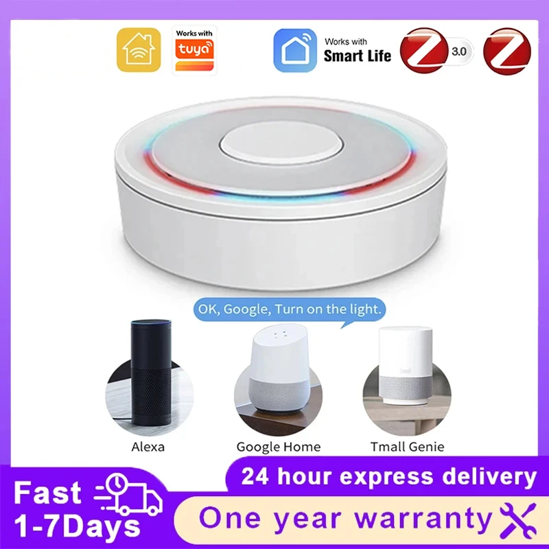 Tuya ZigBee 3.0 Проводной/беспроводной шлюз-концентратор Умный дом WiFi Bridege Голосовое управление Соревновательное работает с Alexa Google HomeKit
Tuya ZigBee 3.0 Проводной/беспроводной шлюз-концентратор Умный дом WiFi Bridege Голосовое управление Соревновательное работает с Alexa Google HomeKit