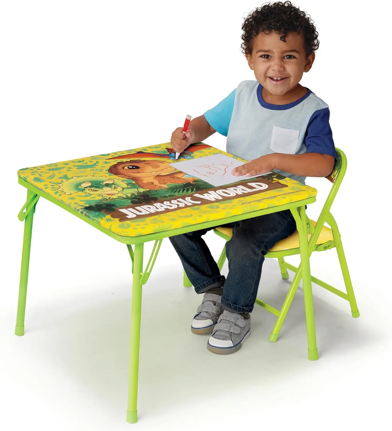 Activity Table & Chair Set For Toddlers 24-48M, Ludes 1 Table & 1 Chair, Sturdy Metal Construction, Table: 20""L X 20""W X
Activity Table & Chair Set For Toddlers 24-48M, Ludes 1 Table & 1 Chair, Sturdy Metal Construction, Table: 20""L X 20""W X