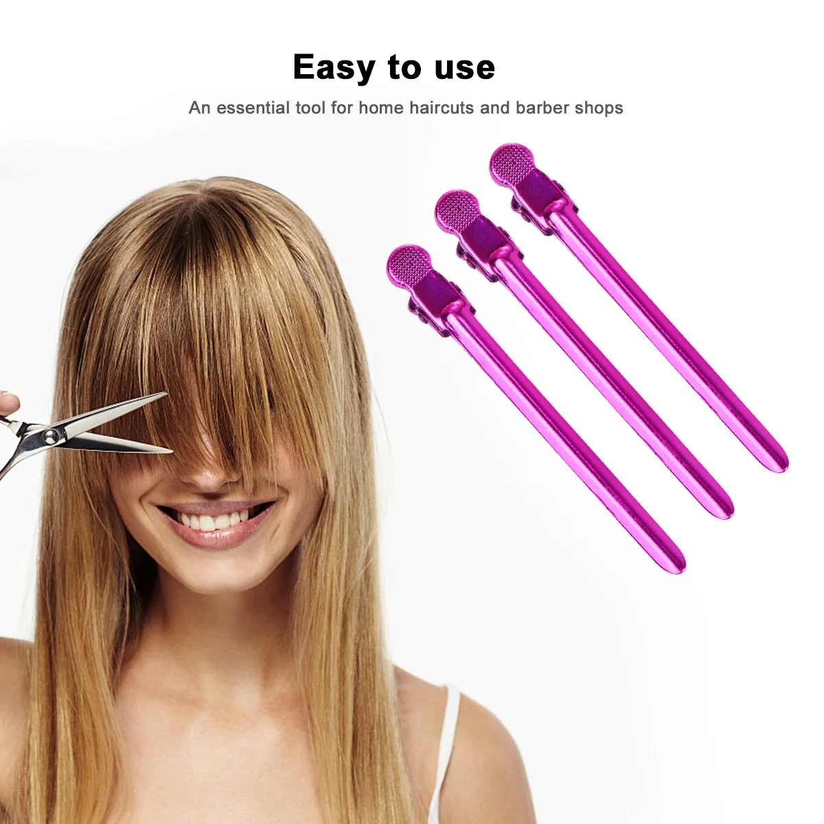 12pcs Stainless Steel Hair Clips Large Tight Duckbill Hairpins for Hairdressing Partition Lightweight Durable
12pcs Stainless Steel Hair Clips Large Tight Duckbill Hairpins for Hairdressing Partition Lightweight Durable