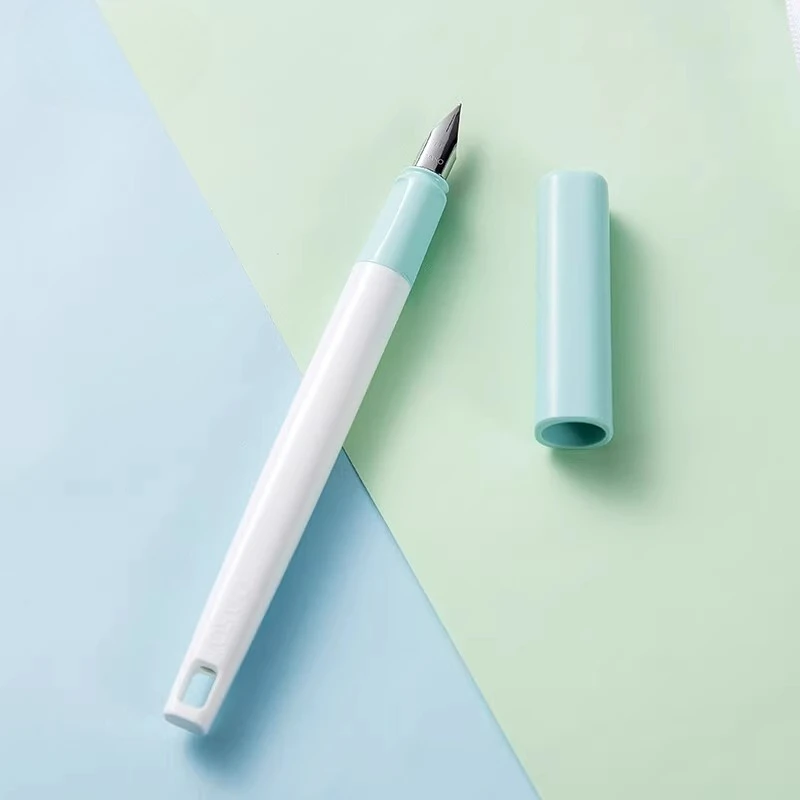 OASO Pimio Macaron Color Blocking Fountain Pen 0.38EF Nib Replaceable Ink Bag Office Supplies Converter Included Calligraphy Pen
OASO Pimio Macaron Color Blocking Fountain Pen 0.38EF Nib Replaceable Ink Bag Office Supplies Converter Included Calligraphy Pen