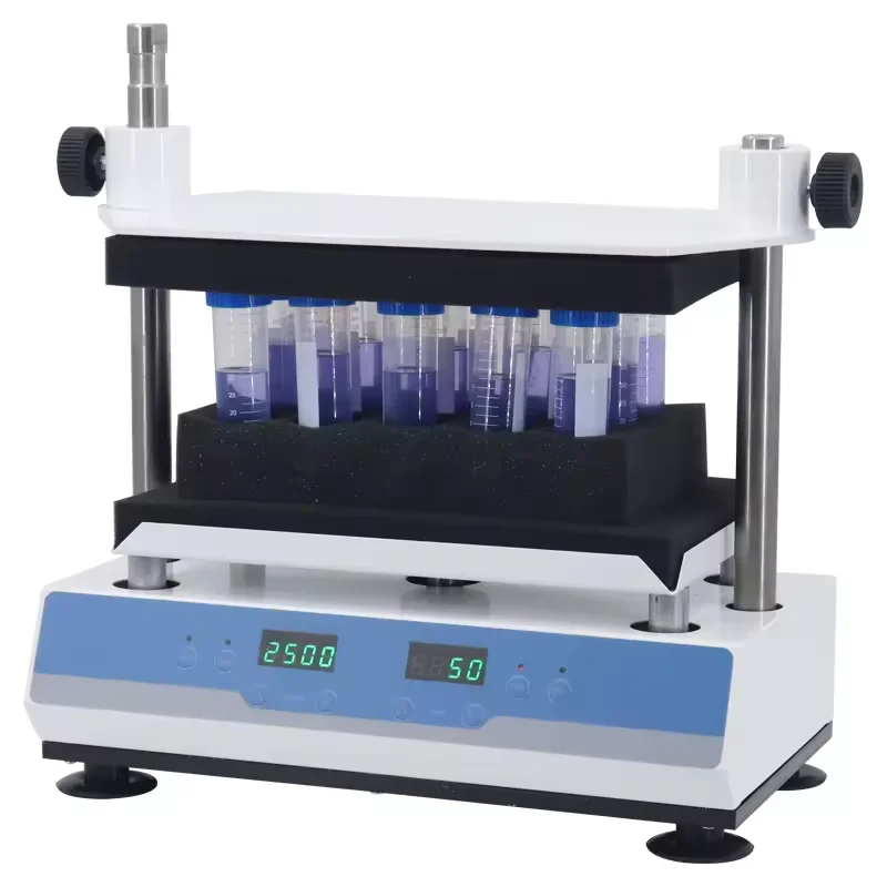 Benchtop Lab Reciprocate Test Tube Shaker Machine With Otional Platforms for 50 Test Tubes
Benchtop Lab Reciprocate Test Tube Shaker Machine With Otional Platforms for 50 Test Tubes