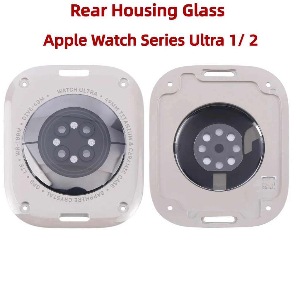 Rear Housing Glass Cover for Apple Watch Series Ultra 1/ 2 49mm Watch Rear Housing Case Replacement Repair Parts
Rear Housing Glass Cover for Apple Watch Series Ultra 1/ 2 49mm Watch Rear Housing Case Replacement Repair Parts
