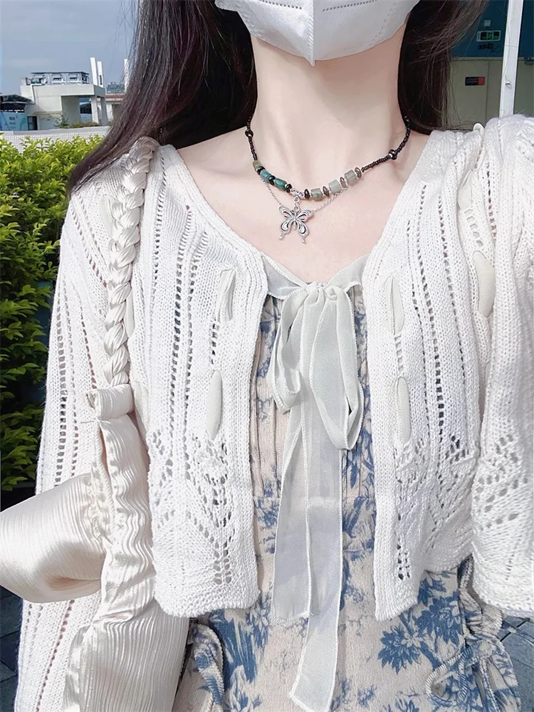 plus Size Fashionable Lace Sun Protection Open Cardigan Dress Set Women's Small Fragrance Style High Waist Loose Fit Spring S...
plus Size Fashionable Lace Sun Protection Open Cardigan Dress Set Women's Small Fragrance Style High Waist Loose Fit Spring S...