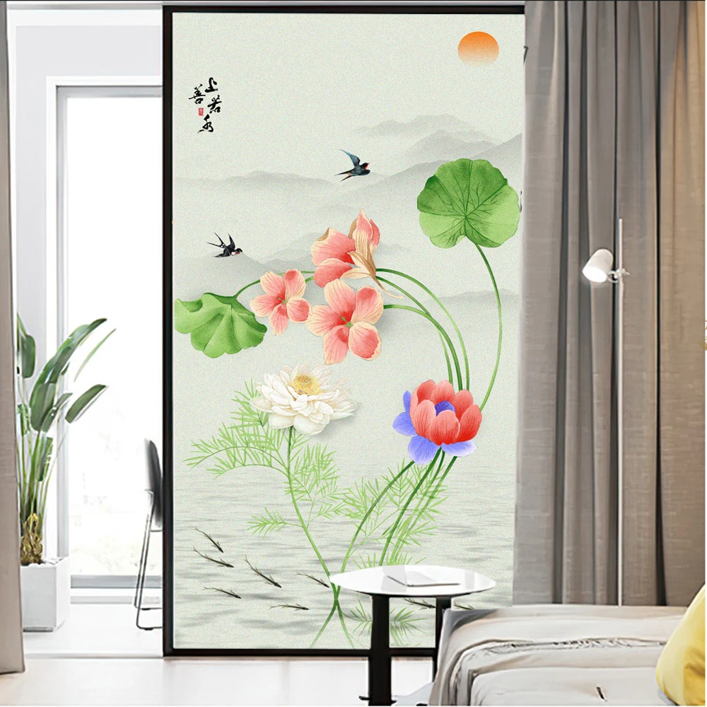 Privacy Window Film UV Blocking Heat Control Window Coverings Static Cling Flower Pattern Glass Sticker for Home
Privacy Window Film UV Blocking Heat Control Window Coverings Static Cling Flower Pattern Glass Sticker for Home