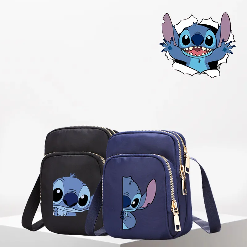 Cartoon Lilo & Stitch Women's Bag Zipper Crossbody Bags Mobile Phone Female Casual Women's Handbag Wrist Lady Travel Pouch Bags
Cartoon Lilo & Stitch Women's Bag Zipper Crossbody Bags Mobile Phone Female Casual Women's Handbag Wrist Lady Travel Pouch Bags
