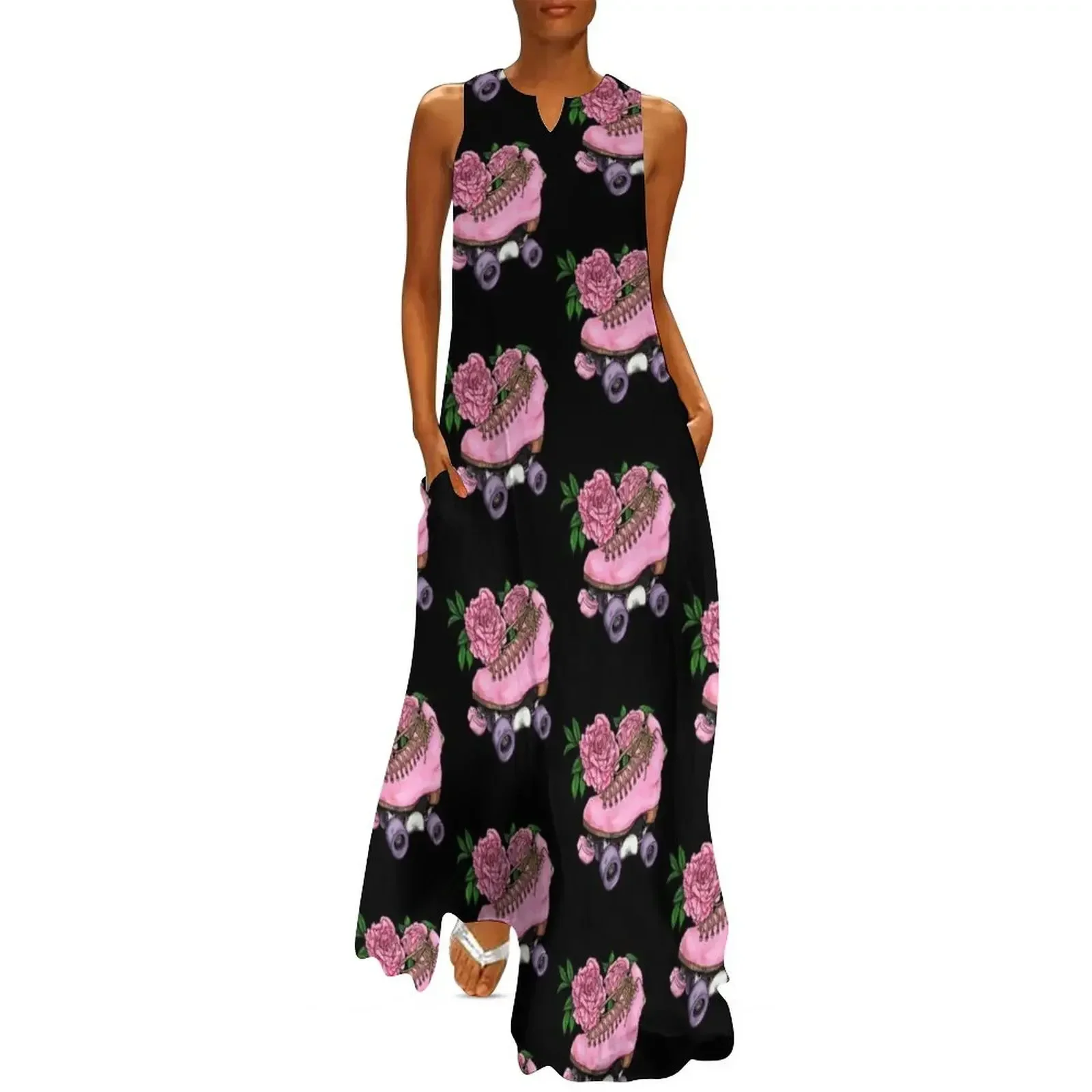 Pink Floral Skate Long Dress Woman clothing elegant party dress for women 2025 Elegant gowns evening dress women
Pink Floral Skate Long Dress Woman clothing elegant party dress for women 2025 Elegant gowns evening dress women