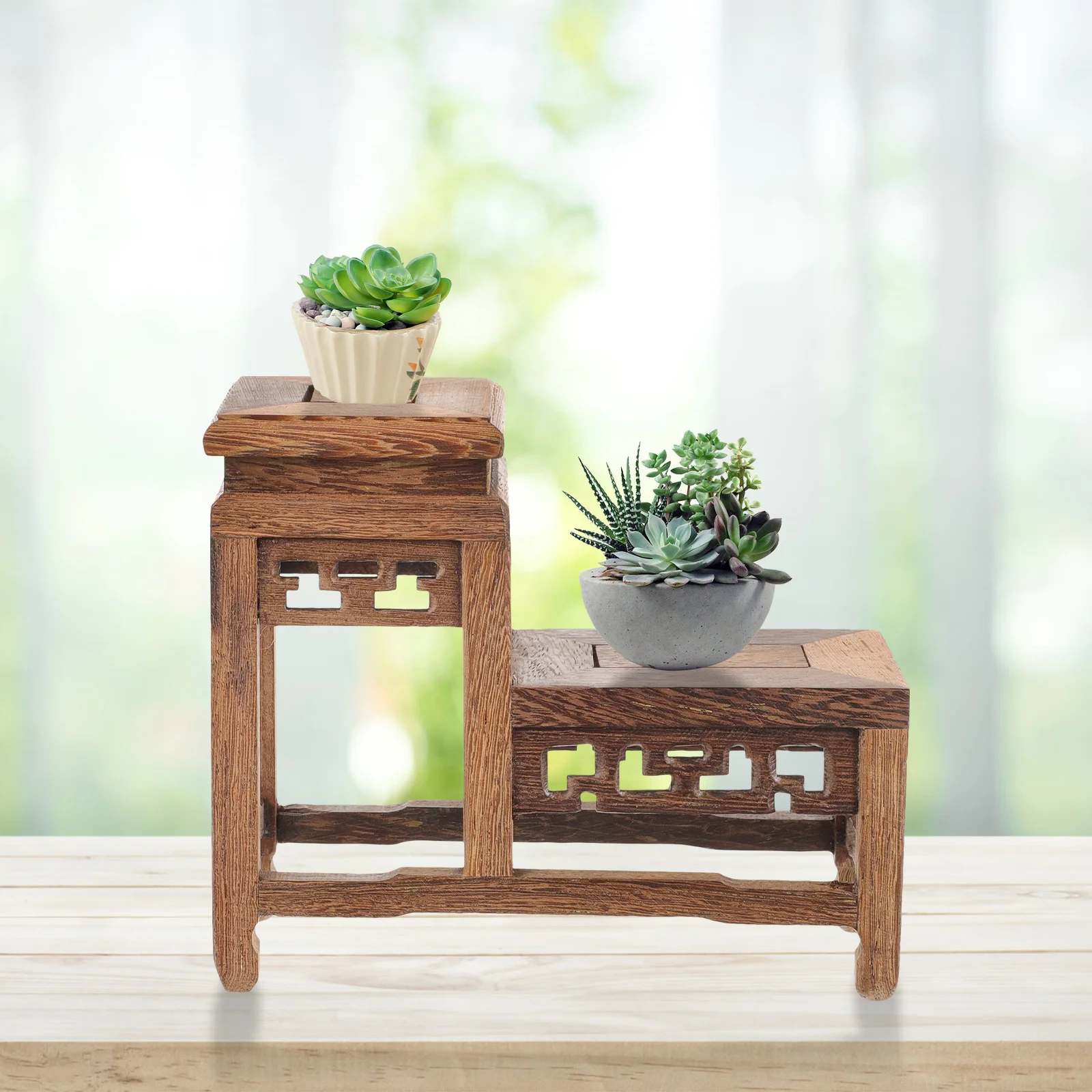 Wooden Plant Stand Chicken Wing Wood Material Heavy Duty Display Base for Vases Crafts Teapot Collection Home Garden Decoration
Wooden Plant Stand Chicken Wing Wood Material Heavy Duty Display Base for Vases Crafts Teapot Collection Home Garden Decoration