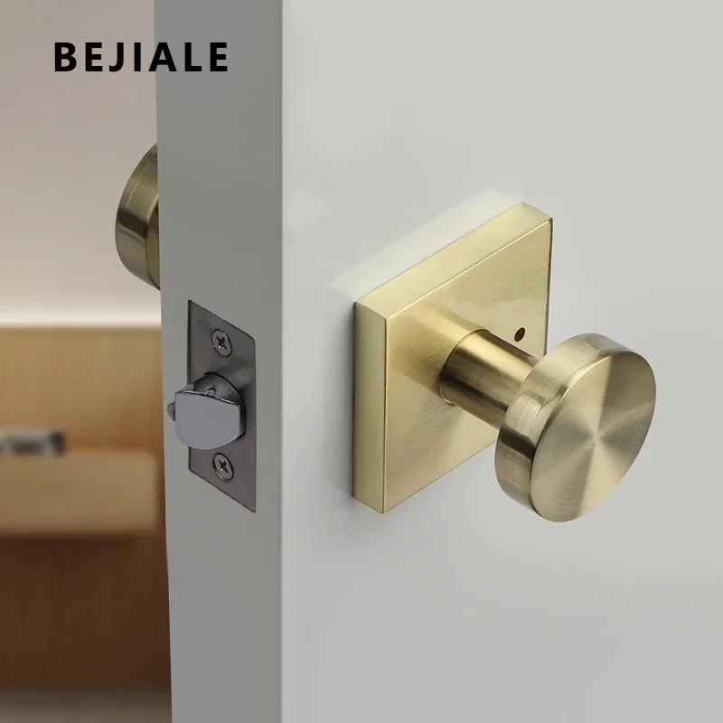 Indoor Home Bathroom Lock Hidden Button Double-sided Latch Door Lock Bedroom Solid Zinc Alloy Gold Double-sided Door Handle
Indoor Home Bathroom Lock Hidden Button Double-sided Latch Door Lock Bedroom Solid Zinc Alloy Gold Double-sided Door Handle