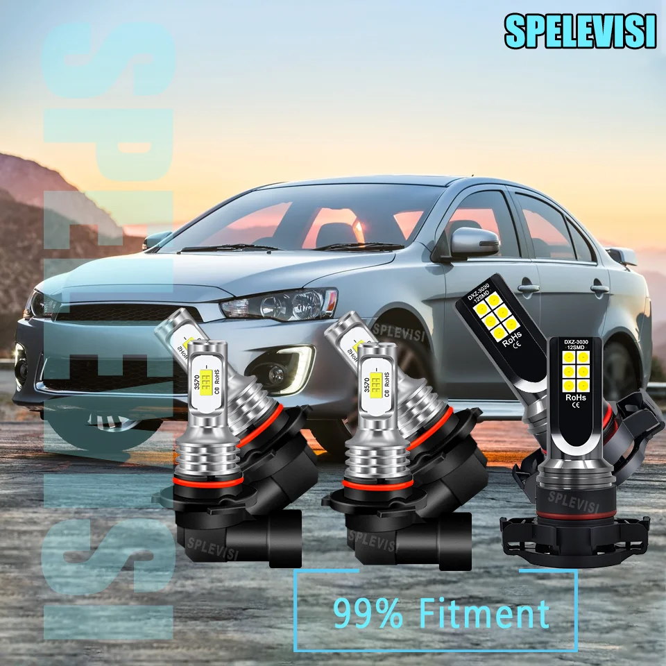 6Pc LED Headlamp High Low Beam Foglamp Combo 9005/HB3 9006/HB4 H16 Kit 12V 24V 190W Stable Light Output Replacement Halogen Bulb
6Pc LED Headlamp High Low Beam Foglamp Combo 9005/HB3 9006/HB4 H16 Kit 12V 24V 190W Stable Light Output Replacement Halogen Bulb