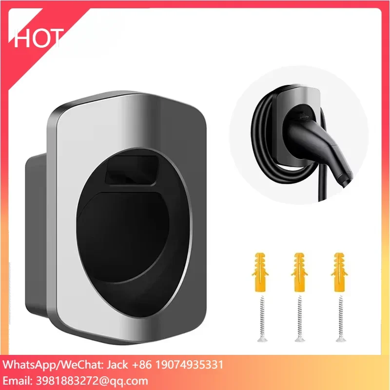 EV Plug Holder Connector For Wall Mounted Car Accessories Type 2 IEC 62196 EV Charging Cable Holster
EV Plug Holder Connector For Wall Mounted Car Accessories Type 2 IEC 62196 EV Charging Cable Holster