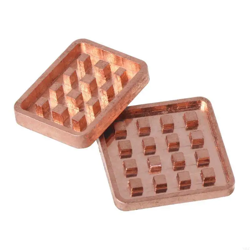 Copper Heatsink Memory Cooler with High Performance Thermal Conductivity Adhesive for Graphics Card Cooler Radiator
Copper Heatsink Memory Cooler with High Performance Thermal Conductivity Adhesive for Graphics Card Cooler Radiator