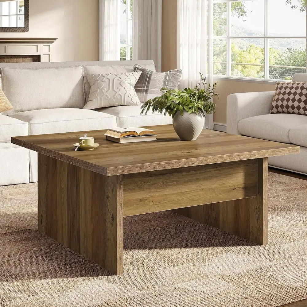 Rustic Brown 39.4-Inch Coffee Table for Living Room and Tea Center
Rustic Brown 39.4-Inch Coffee Table for Living Room and Tea Center