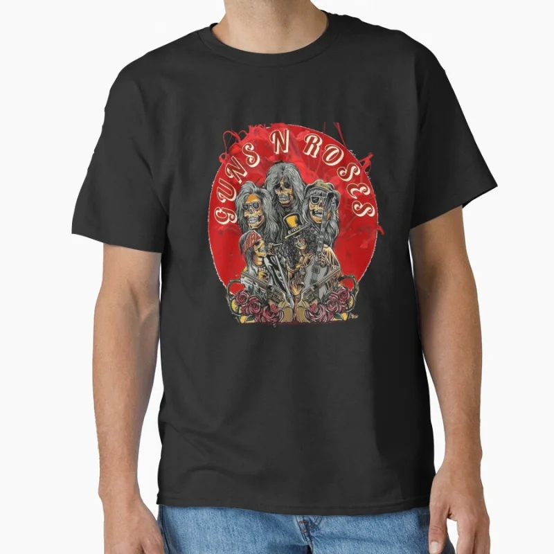 Guns N' Roses Rock Artwork 80s vintage music band T Shirt for men Large size Adult tops S-6XL
Guns N' Roses Rock Artwork 80s vintage music band T Shirt for men Large size Adult tops S-6XL