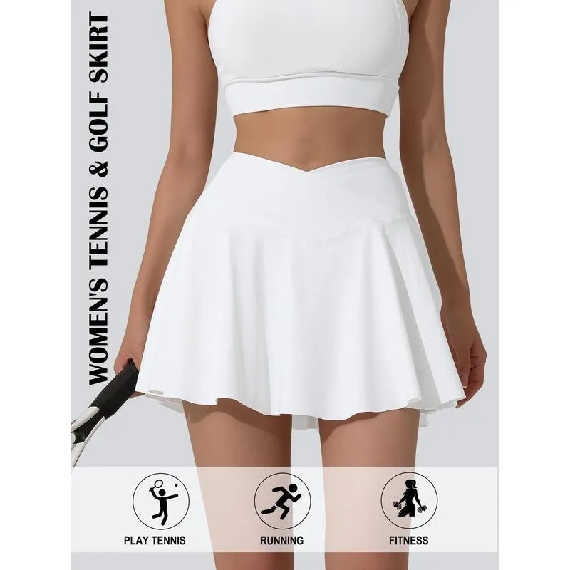 High Waist Yoga Skirt Short Skirt Fashion Set Women's Summer Clothing Line A-Frame Skirt for Yoga Exercise And Daily Wear
High Waist Yoga Skirt Short Skirt Fashion Set Women's Summer Clothing Line A-Frame Skirt for Yoga Exercise And Daily Wear