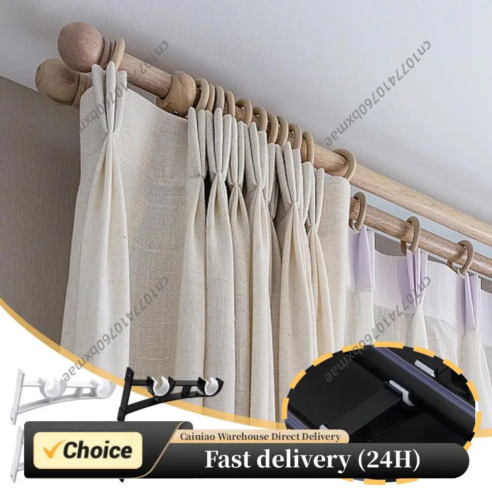 2 Pack Double Curtain Rod Brackets Wall Mount Bracket Aluminum Alloy Heavy Duty Curtain Rod Holders Curtain Rod Hanging Hardware
2 Pack Double Curtain Rod Brackets Wall Mount Bracket Aluminum Alloy Heavy Duty Curtain Rod Holders Curtain Rod Hanging Hardware