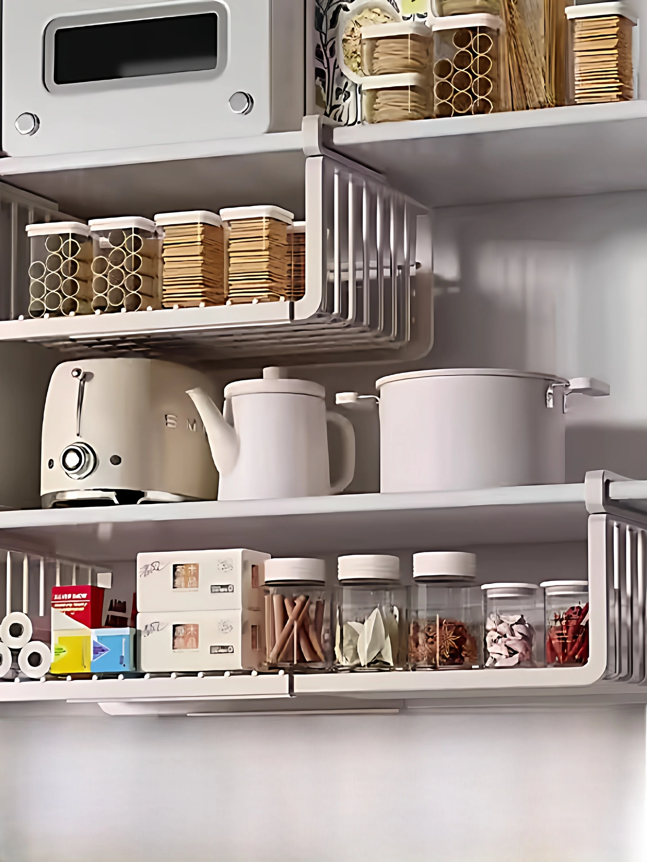 Kitchen Storage Ra Cabinet Door under elf Multi-Layer Hanging Basket Wall Mounted Iron Braet Adjustable Metal elf
Kitchen Storage Ra Cabinet Door under elf Multi-Layer Hanging Basket Wall Mounted Iron Braet Adjustable Metal elf