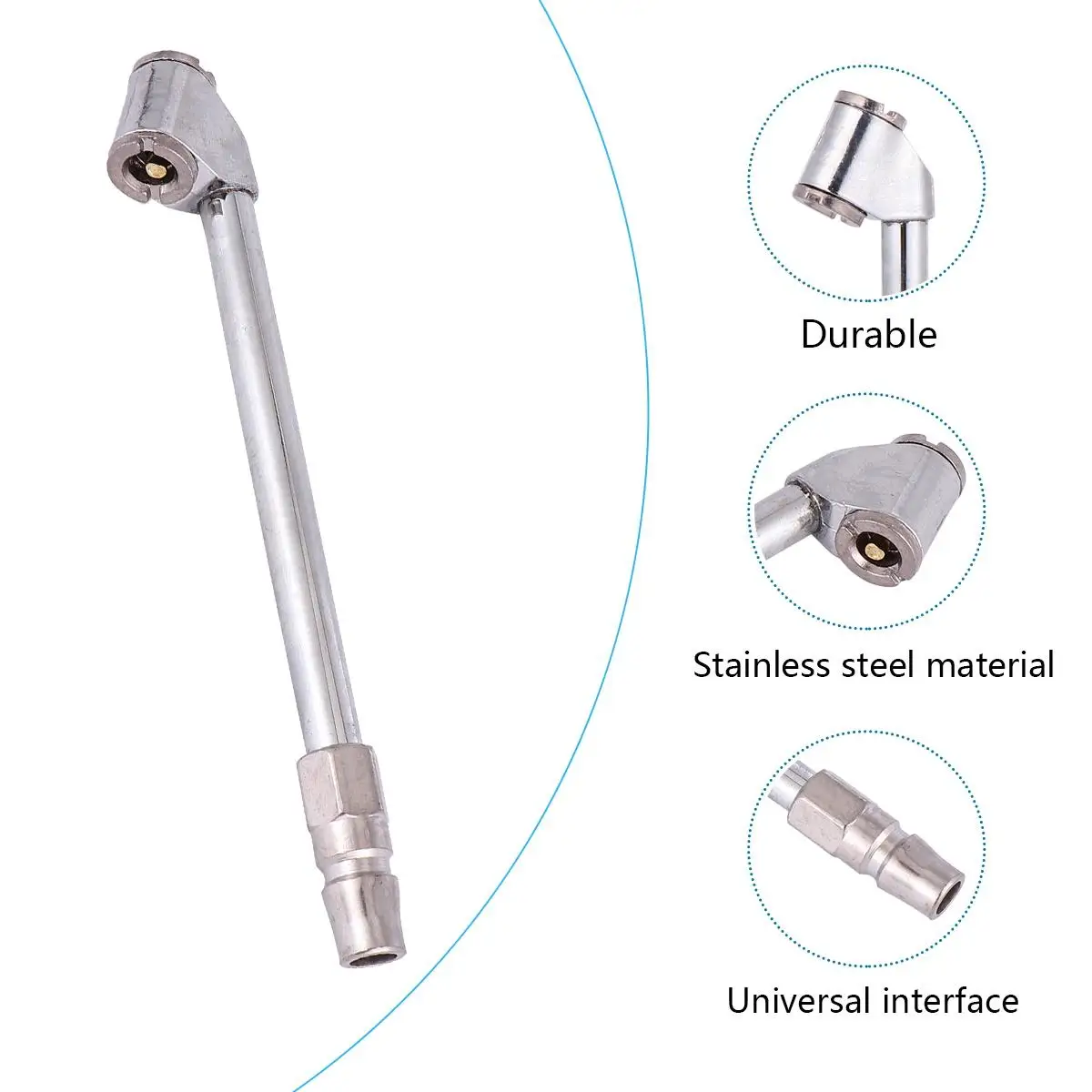 Inflatable Nozzle Head Car Inflated Tires Inflator Inflation Skin Wheel Extension Adapter
Inflatable Nozzle Head Car Inflated Tires Inflator Inflation Skin Wheel Extension Adapter