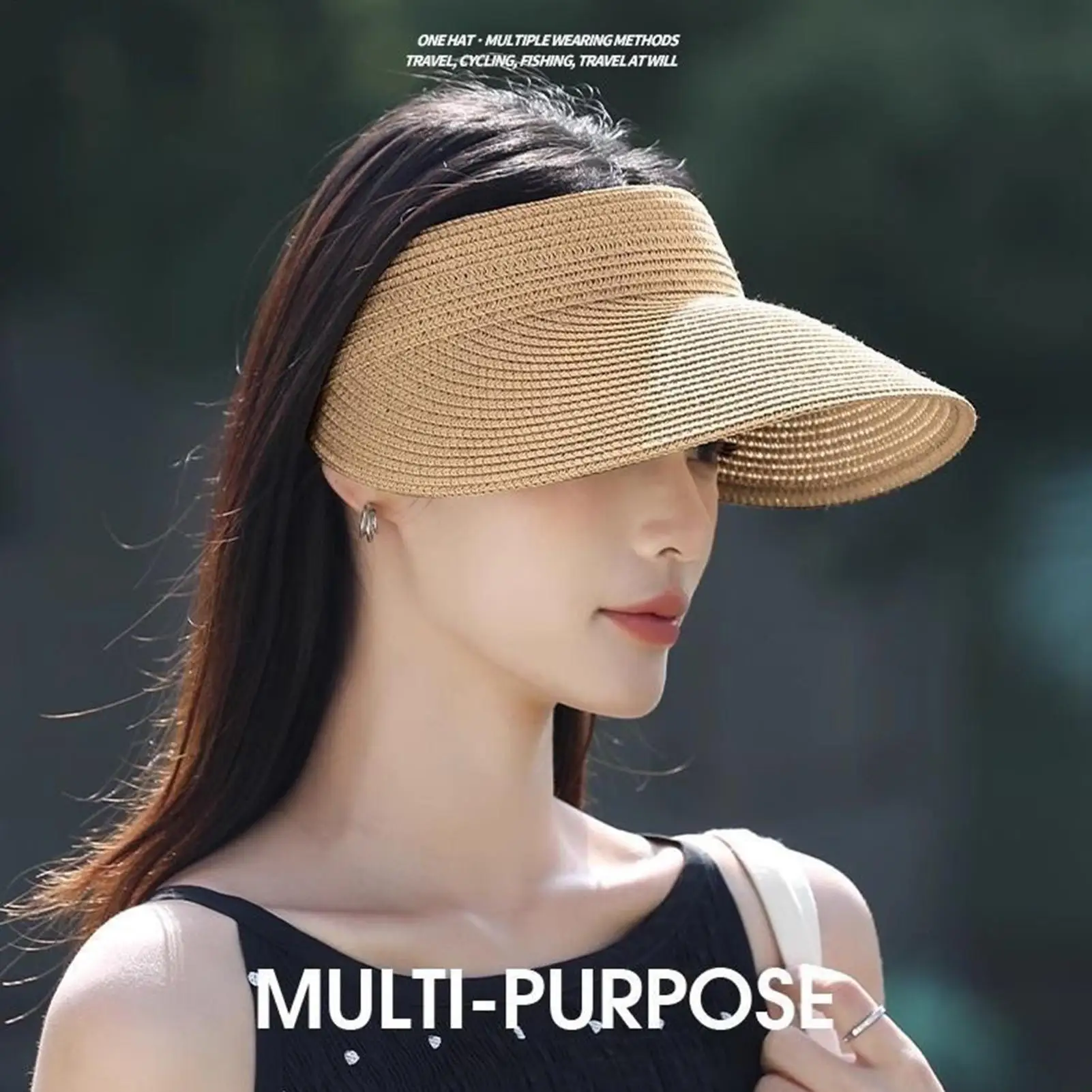 Beach Hats For Women UV Block Straw Headgear Straw Beach Hat For Teen Girls Pool Sports Outdoor Hiking Camping Climbing
Beach Hats For Women UV Block Straw Headgear Straw Beach Hat For Teen Girls Pool Sports Outdoor Hiking Camping Climbing