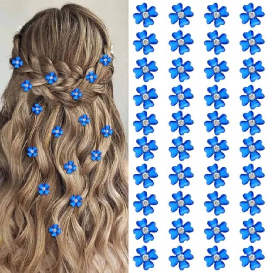 40 Pcs Mini Flower Hair Clips with Rhinestone Cute Hair Pins Decorative Hair Clips Wedding Hair Barrettes Bridal Hair Accessori
40 Pcs Mini Flower Hair Clips with Rhinestone Cute Hair Pins Decorative Hair Clips Wedding Hair Barrettes Bridal Hair Accessori