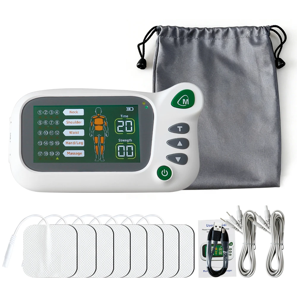 Электрический TENS-аппарат для физиотерапии, многофункциональный массажер, низкочастотный импульсный EMS-вибромассажер, стимулятор нервов для расслабления
Электрический TENS-аппарат для физиотерапии, многофункциональный массажер, низкочастотный импульсный EMS-вибромассажер, стимулятор нервов для расслабления