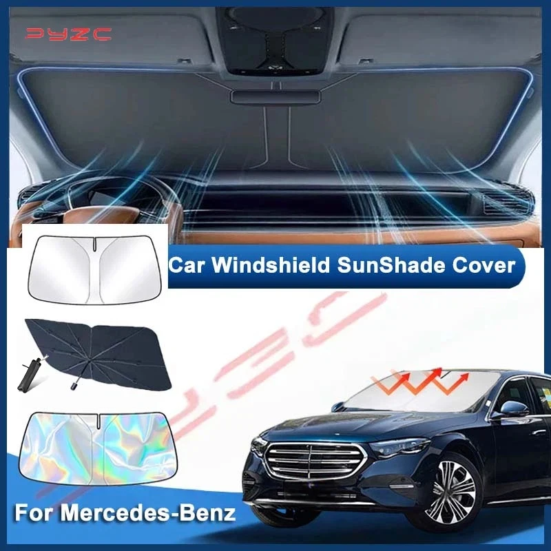 Car Sun Visor For Mercedes-Benz E-Class W212 W213 W214 2009~2025 Front Windshield Sunshade Heat Insulation Summer Accessories
Car Sun Visor For Mercedes-Benz E-Class W212 W213 W214 2009~2025 Front Windshield Sunshade Heat Insulation Summer Accessories