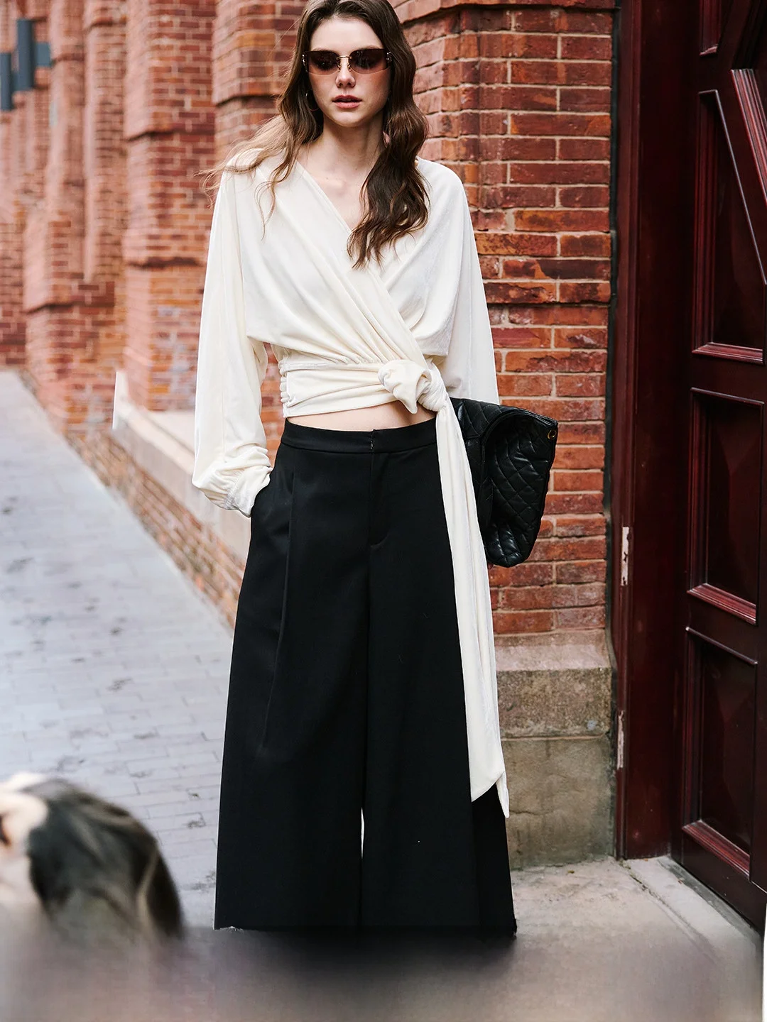 Luna7xi High Waist Straight Leg Casual Pants Women's Loose Fit Floor Length Drapey Wide Leg Long Pants Black Design Sensation
Luna7xi High Waist Straight Leg Casual Pants Women's Loose Fit Floor Length Drapey Wide Leg Long Pants Black Design Sensation