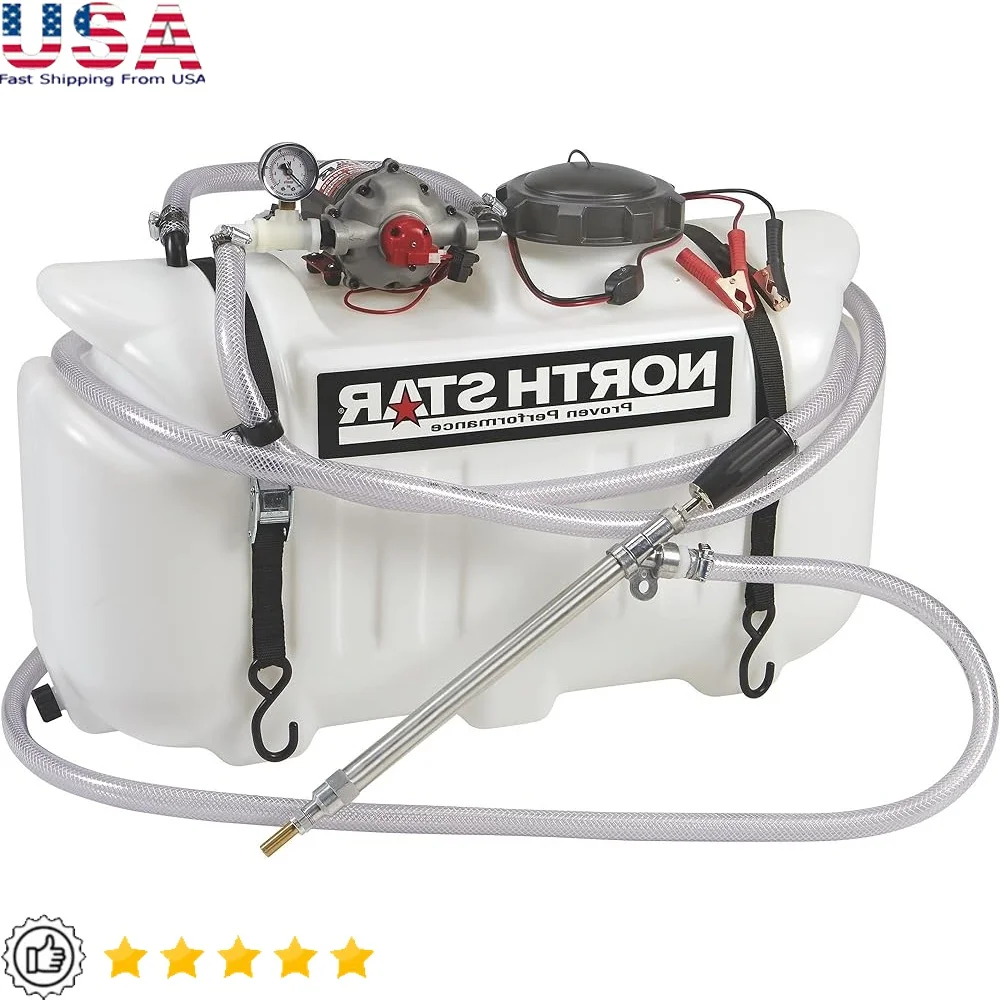 ATV Tree Sprayer 26 Gallon 12V 5.5 GPM Chemical Resistant Pump Santoprene Diaphragm High Efficiency Durable Spraying System
ATV Tree Sprayer 26 Gallon 12V 5.5 GPM Chemical Resistant Pump Santoprene Diaphragm High Efficiency Durable Spraying System