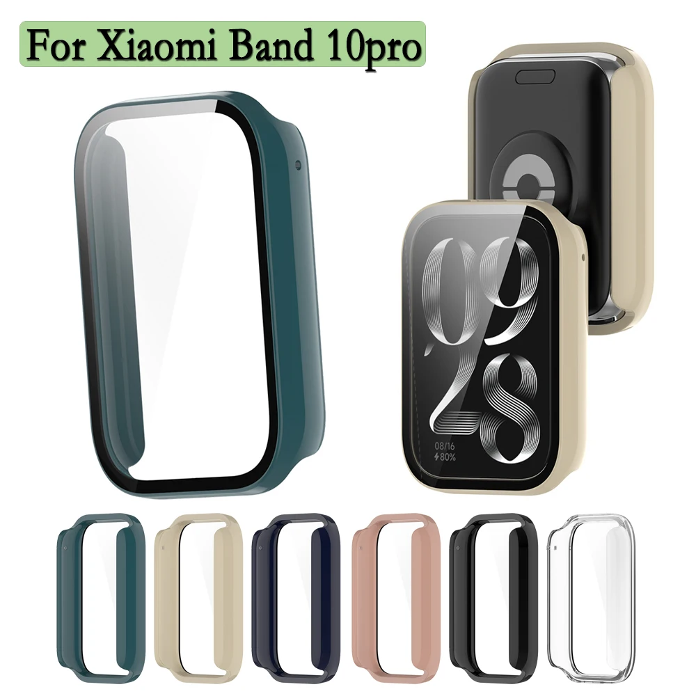 For Xiaomi Band 10pro Case With Tempered Glass Hard PC Watch Protection 2 in 1 Watch Protective Shell Accessories
For Xiaomi Band 10pro Case With Tempered Glass Hard PC Watch Protection 2 in 1 Watch Protective Shell Accessories