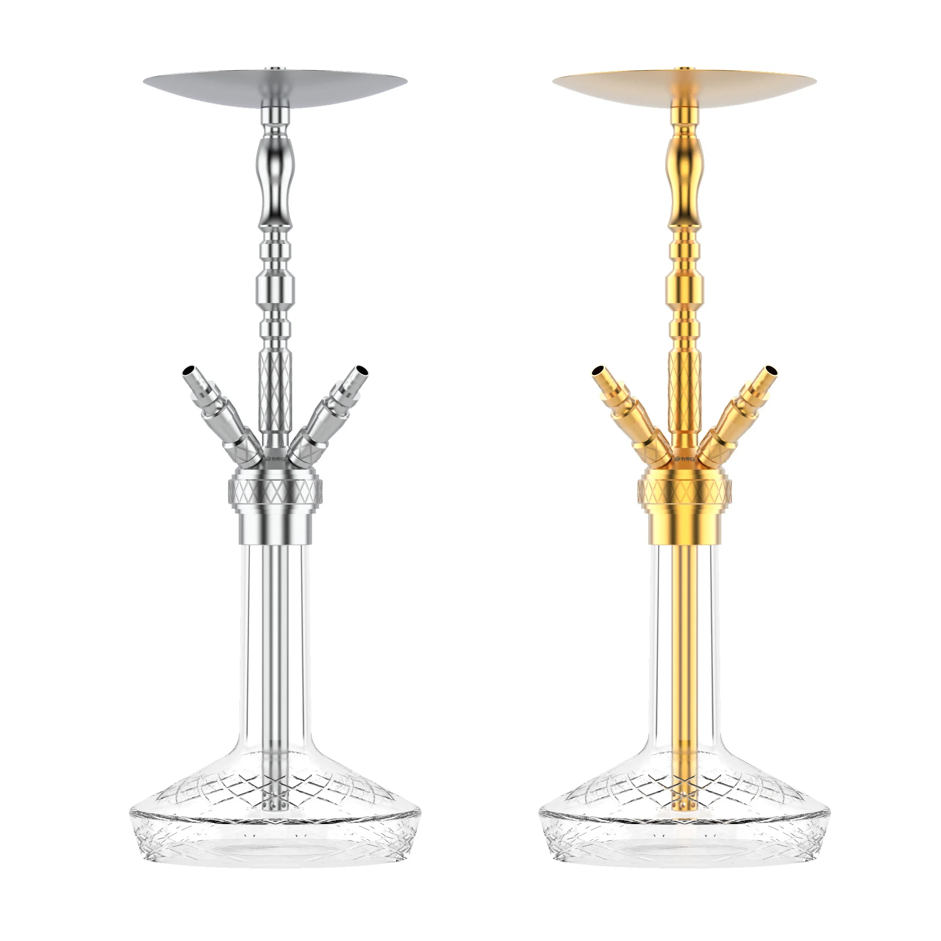 MIG ARMOUR X Hookah Shisha Set 304 Food Grade Stainless Steel with Glass Bottle 4 Pipes
MIG ARMOUR X Hookah Shisha Set 304 Food Grade Stainless Steel with Glass Bottle 4 Pipes