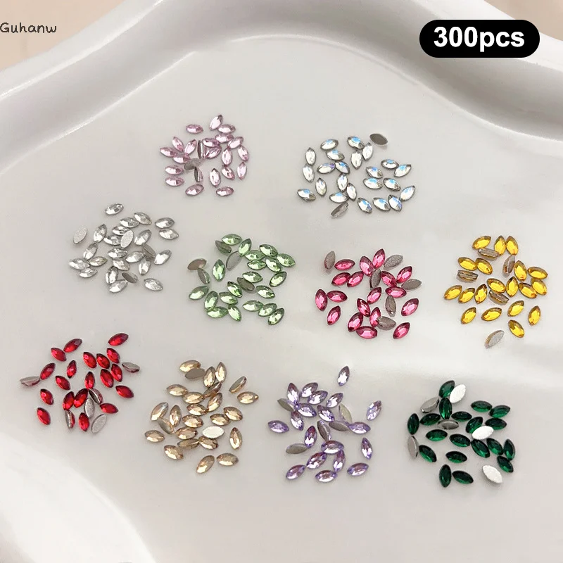 300 Pcs Mini Flat Back Horse Eye 1.5*3mm Nail Art Rhinestones Mixed Color Glass Crystals For Diy Manicure Decoration Diamond
300 Pcs Mini Flat Back Horse Eye 1.5*3mm Nail Art Rhinestones Mixed Color Glass Crystals For Diy Manicure Decoration Diamond