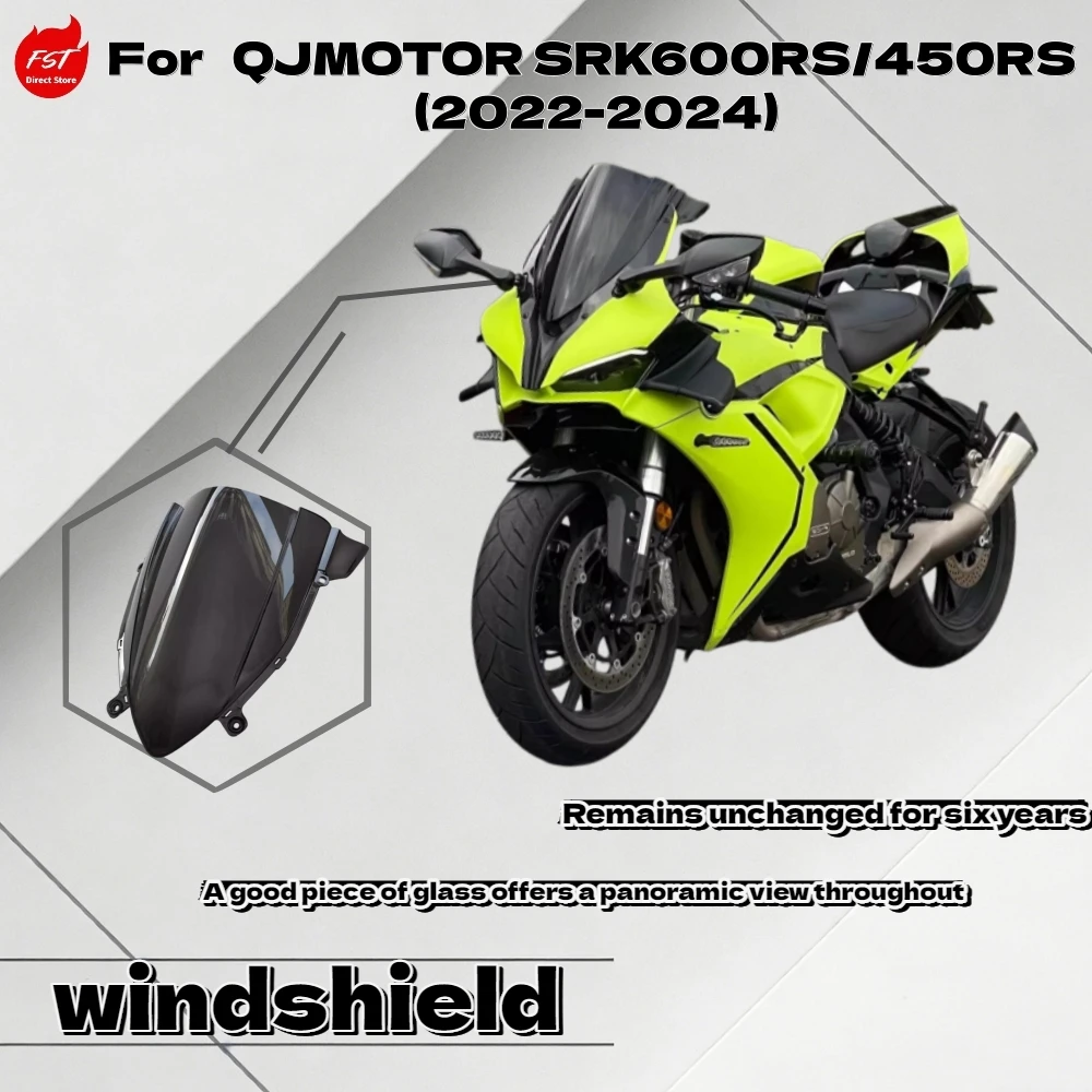 For Q JMOTOR SRK 600 450 2022-2024 2025 AMT Racing Windshield Direct Install Modified Parts
For Q JMOTOR SRK 600 450 2022-2024 2025 AMT Racing Windshield Direct Install Modified Parts
