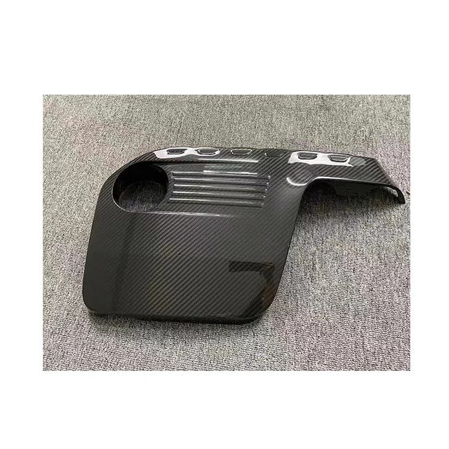 3K Twill Carbon Weave in Glossy Finish Dry Carbon Fiber Engine Cover for BMW M2C F87 M3 F80 M4 F82 S55 3.0T
3K Twill Carbon Weave in Glossy Finish Dry Carbon Fiber Engine Cover for BMW M2C F87 M3 F80 M4 F82 S55 3.0T