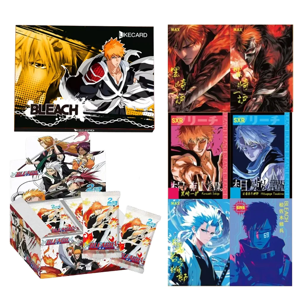Genuine BLEACH Booster Pack Bleach Manga Deluxe Rhinestone Cold Illustrated Hot Foil Rare Shinigami Character Collectible Cards
Genuine BLEACH Booster Pack Bleach Manga Deluxe Rhinestone Cold Illustrated Hot Foil Rare Shinigami Character Collectible Cards
