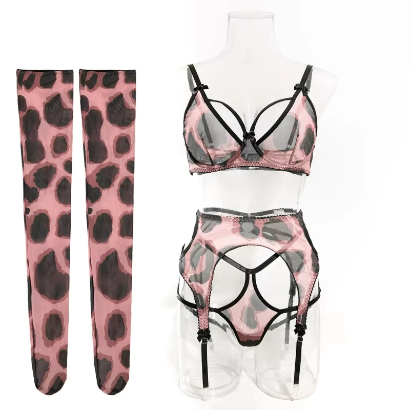 Four-piece bikini swimsuit set, ultra-thin, see-through, push-up, sexy lingerie set
Four-piece bikini swimsuit set, ultra-thin, see-through, push-up, sexy lingerie set