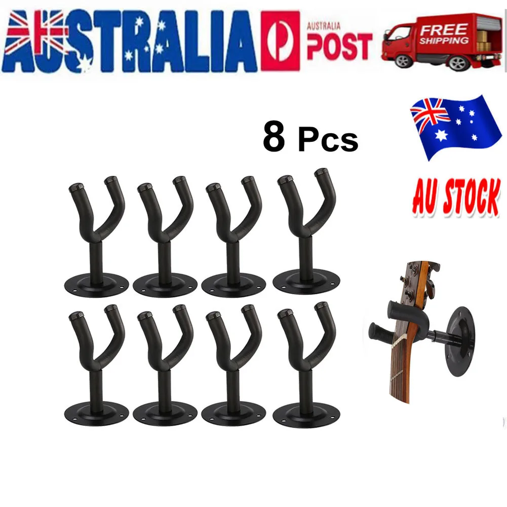 8pcs Guitar Hook Wall Mount Hanger Instrument Rack Display Multiple Save Space Easy Install Home Decor Music Instruments
8pcs Guitar Hook Wall Mount Hanger Instrument Rack Display Multiple Save Space Easy Install Home Decor Music Instruments