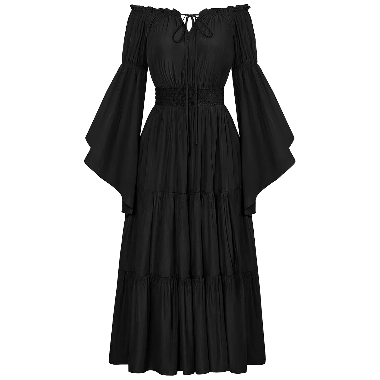 Middle Ages Renaissance Women's Dress Stage Costume Halloween Cosplay Long Sleeve Gothic Style Retro Clothing
Middle Ages Renaissance Women's Dress Stage Costume Halloween Cosplay Long Sleeve Gothic Style Retro Clothing